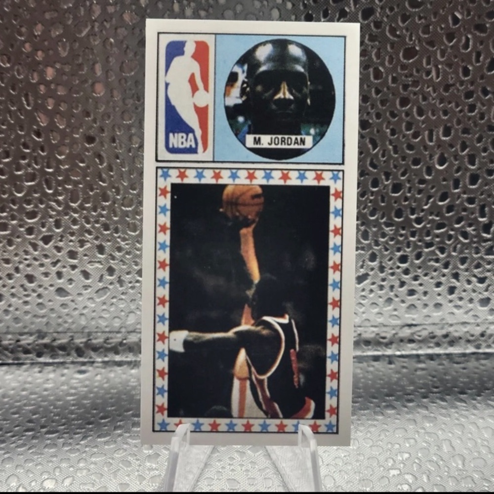1986 MERCHANTE SPANISH #163 MICHAEL JORDAN ROOKIE RC charizard